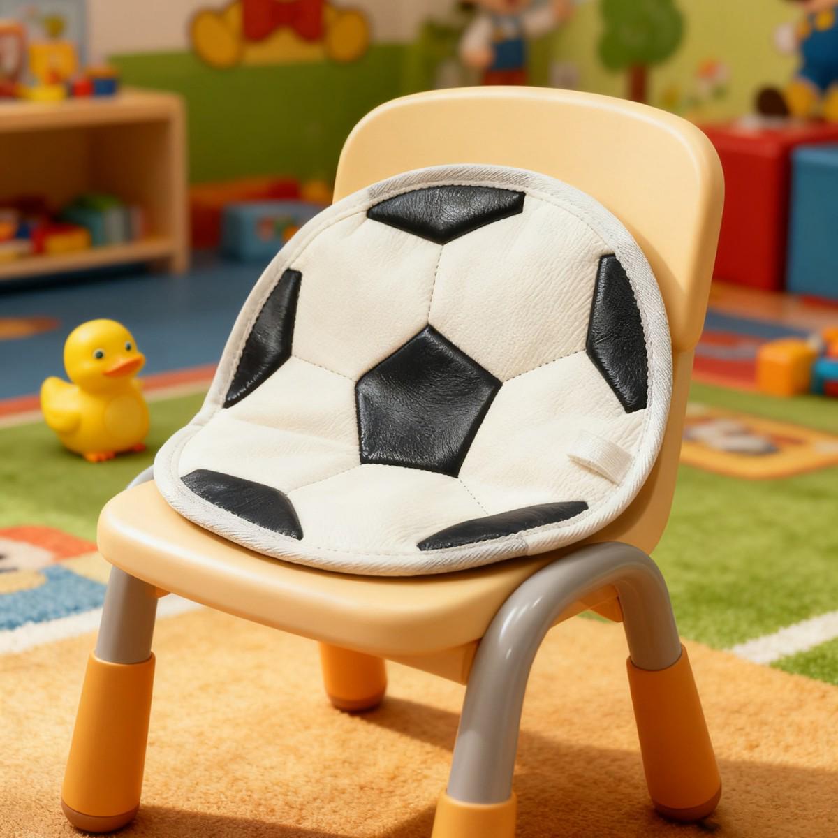 

Waterproof Stain-Resistant Football Stool Cover and Non-Slip Mat, Easy-Clean 22cm Chair Pad for Bedroom Decoration 22*0.5*22cm