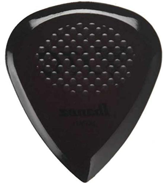 [Set of 5] Ibanez JTC1R-ONXBlack Guitar Picks, 2.5mm, Made of New Tritan Material, Highly Abrasion-Resistant Rubber Grip, Non-Slip