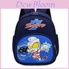 Adorable Nylon Kids Backpack With Cartoon Characters Lightweight And Fashionable