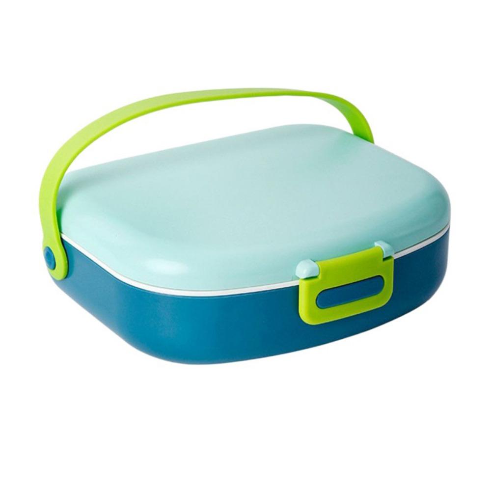 900/1300ML Divides Lunch Box Reusable Lunch Container Portable Outdoor Picnic Box Tableware