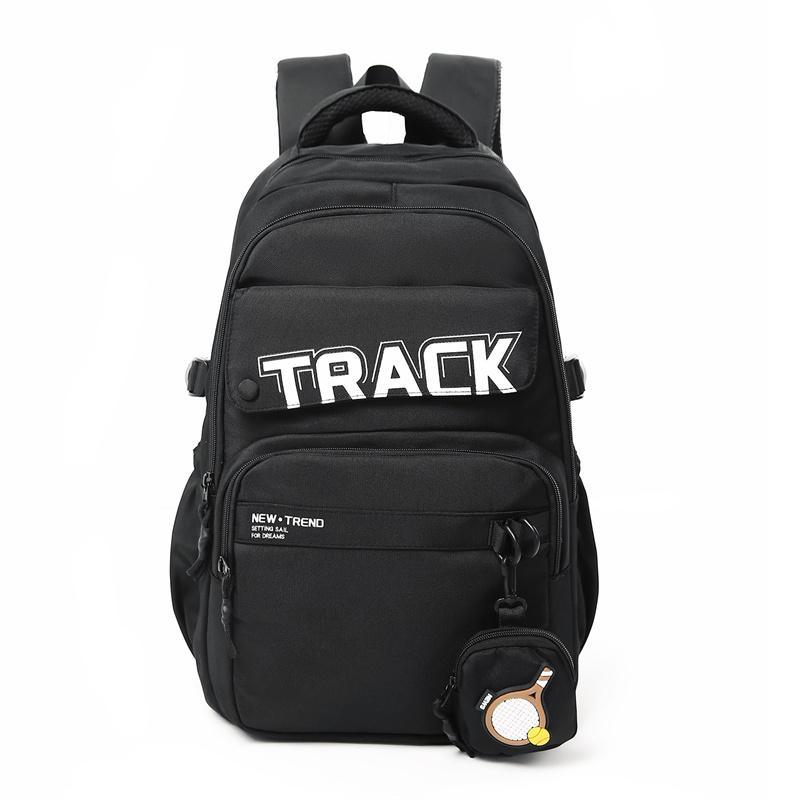 Student Schoolbag Letter Print Men s Backpack
