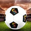1pc Colorful Number Six Soccer Ball Size 5 Football Machine Sewn Indoor/Outdoor Universal Football Q20