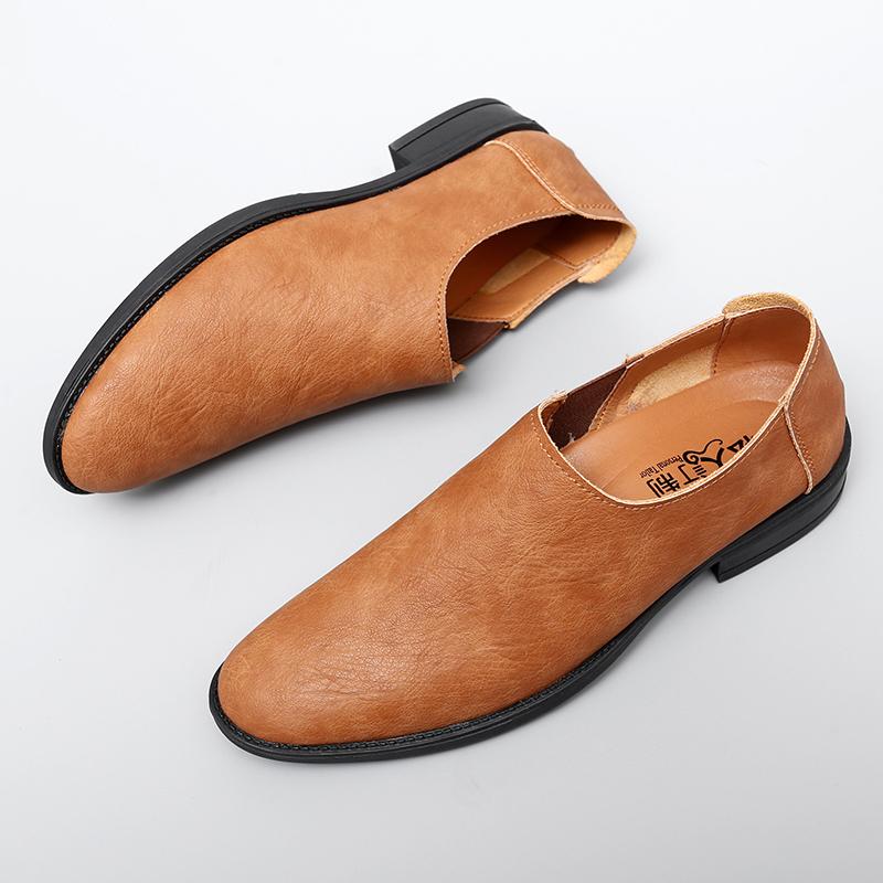 Mens Hot Sale Loafers Male Comfortable Driving Shoes High Quality Classic Men's Flats All-match Stylish Men Shoes for Wedding