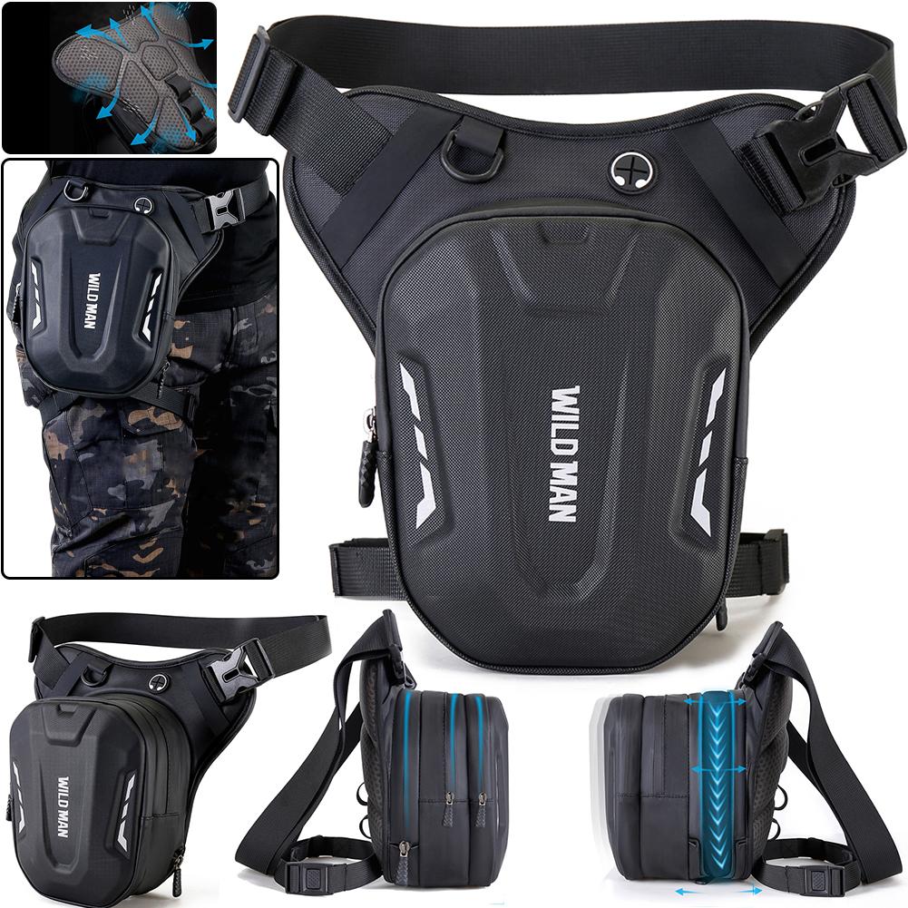 

Motorcycle Drop Waist Leg Bag Portable Waterproof Leg Side Bag Belt Hip Bum Luggage Bags Motorbike Mobile Phone Purse Fanny Pack