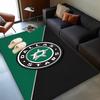 Dallas Hockey Team Area Rug Suitable for Indoor And Outdoor,Carpets for Kitchens, Homes, Offices, Living Rooms,Home Decor,Christmas Gift