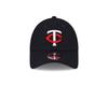 New Era 940 Czapka Liga MLB Minnesota Twins Czarna -