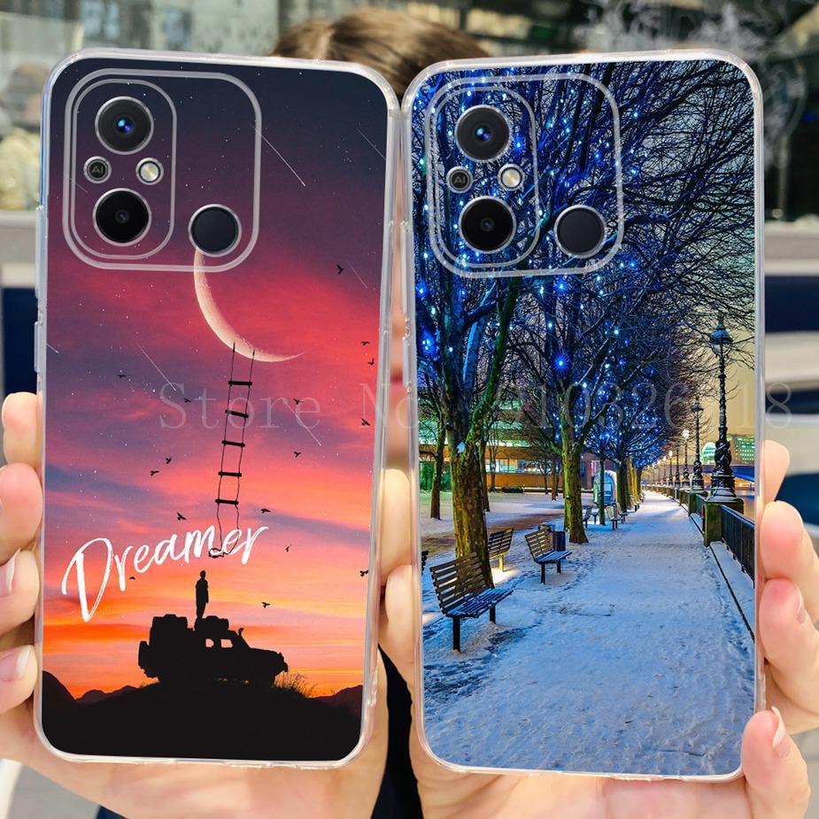 For Xiaomi Redmi 12C Case 2022 Cute Cat Butterfly Soft Silicone Slim Phone Case For Xiaomi Redmi 12C 12 C Redmi12C Fundas Bumper