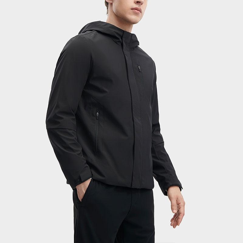 Fila Jackets Men's Jet Black Hooded Moderate Other F11M342702F-BK