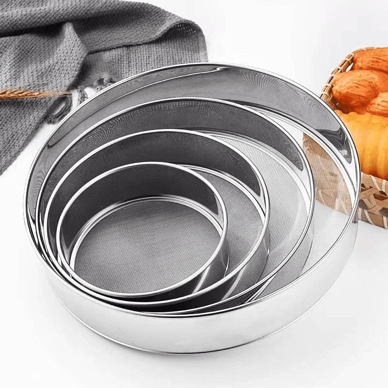 Superfine Stainless Steel Flour Sifter Mesh Strainer for Baking