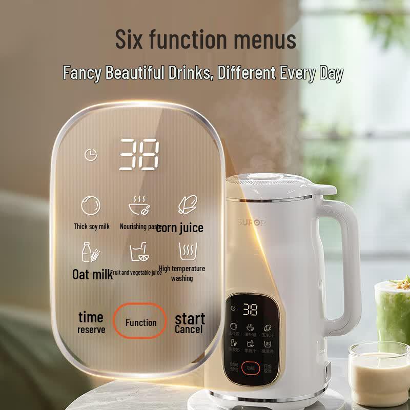 SUPOR Automatic Multi-functional Soy Milk Maker CN Plug (adapter Included)
