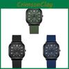 Mens Vintage Quartz Watch With Silicone Strap For Casual Wear And Gift Giving
