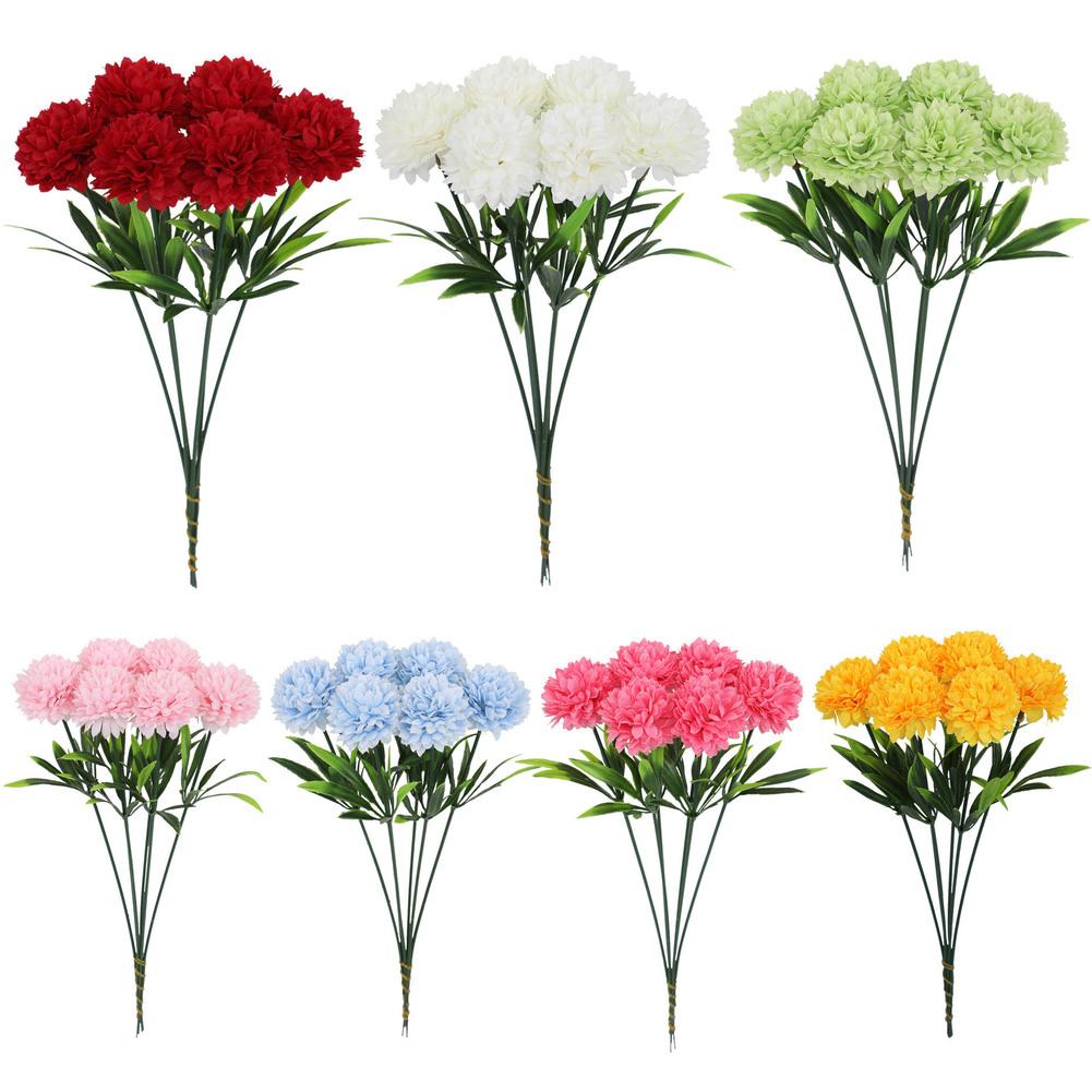 Plastic Ball Flower Decoration for Wedding Bookshelf Decor Home Sunroom Party Decoration Artificial Floral Arrangement