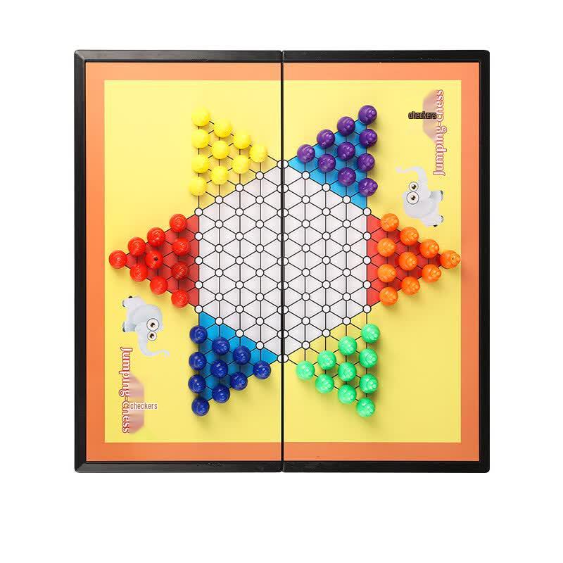Magnetic Foldable Chinese Checkers Set