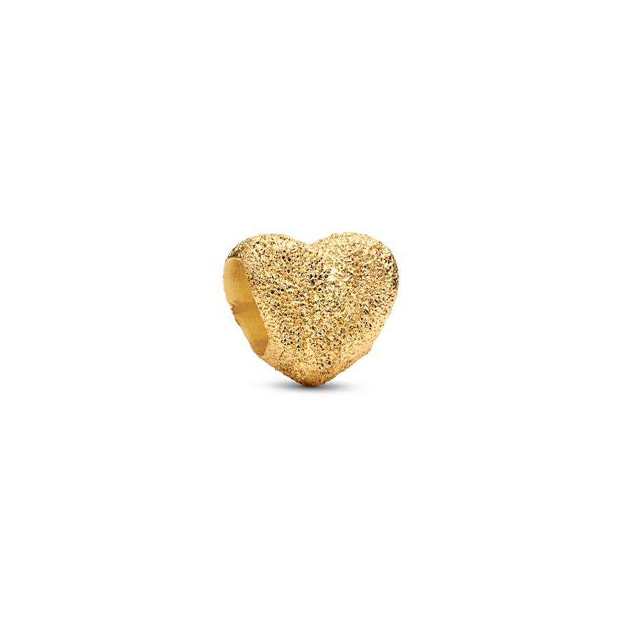 New Original Charms Sparkling Golden Hearts Series Angel Wings Hearts Clip Lucky Star Beads Fit Snake Bracelets DIY Jewelry Gift