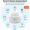 Tuya ZigBee Human Motion Sensor Smart PIR Infrared Detector Wireless Home Security Alarm Smart Life APP Works with Alexa Google