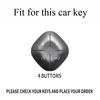 Zinc Alloy + Silicone Full Cover Car Key Case for 2022 2023 2024 Jetour DASHING X-1 Plus DTC Car Remote Key Protection Shell