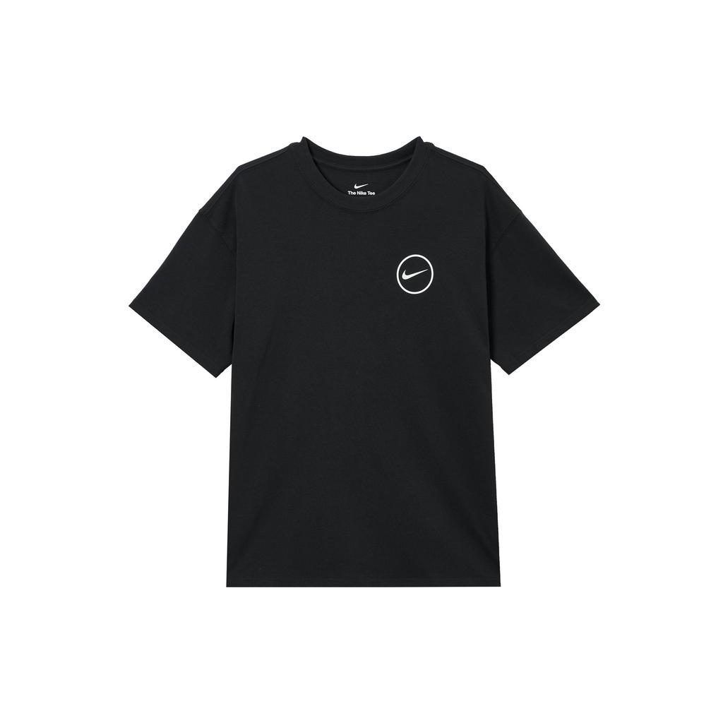 Nike T Shirts Men's Black Crew Neck Moderate HJ3407-010