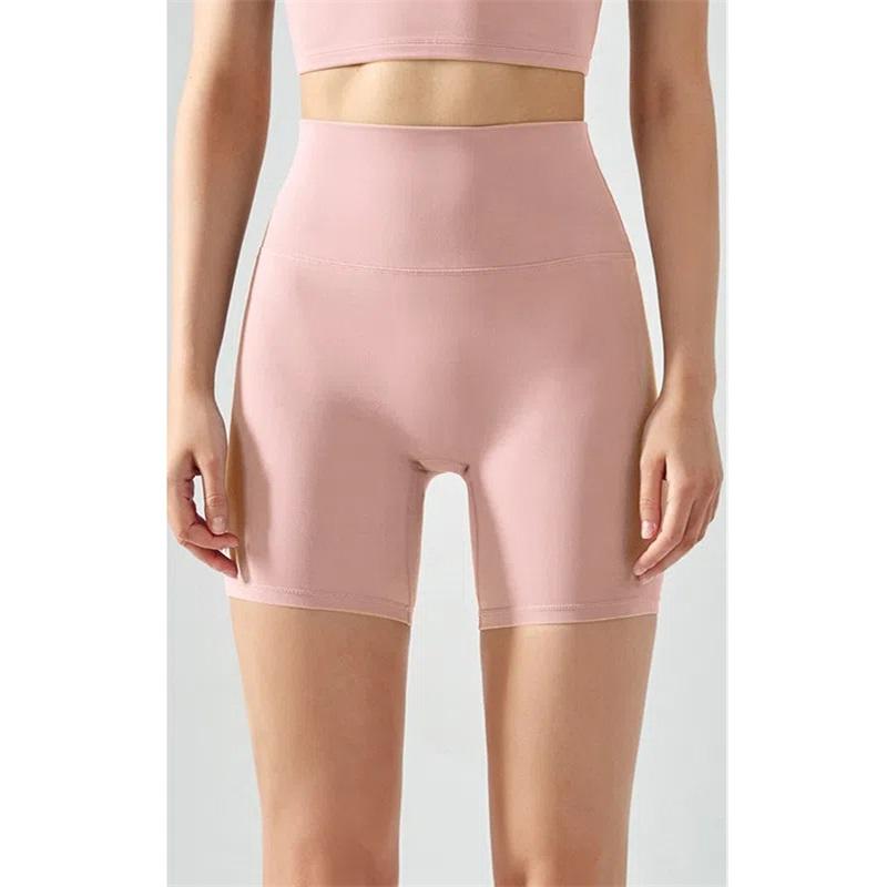 One Size Four-point Yoga Shorts Summer High Waist Seamless Fitness Sports Tight-fitting Cycling Yoga Pants