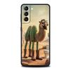 Animal Camel Phone Case for Samsung Galaxy S26 S25 S24 S23 S22 S20 S21 FE Ultra S25 Edge Plus 5G Soft TPU Cover Fundas Capas Bag