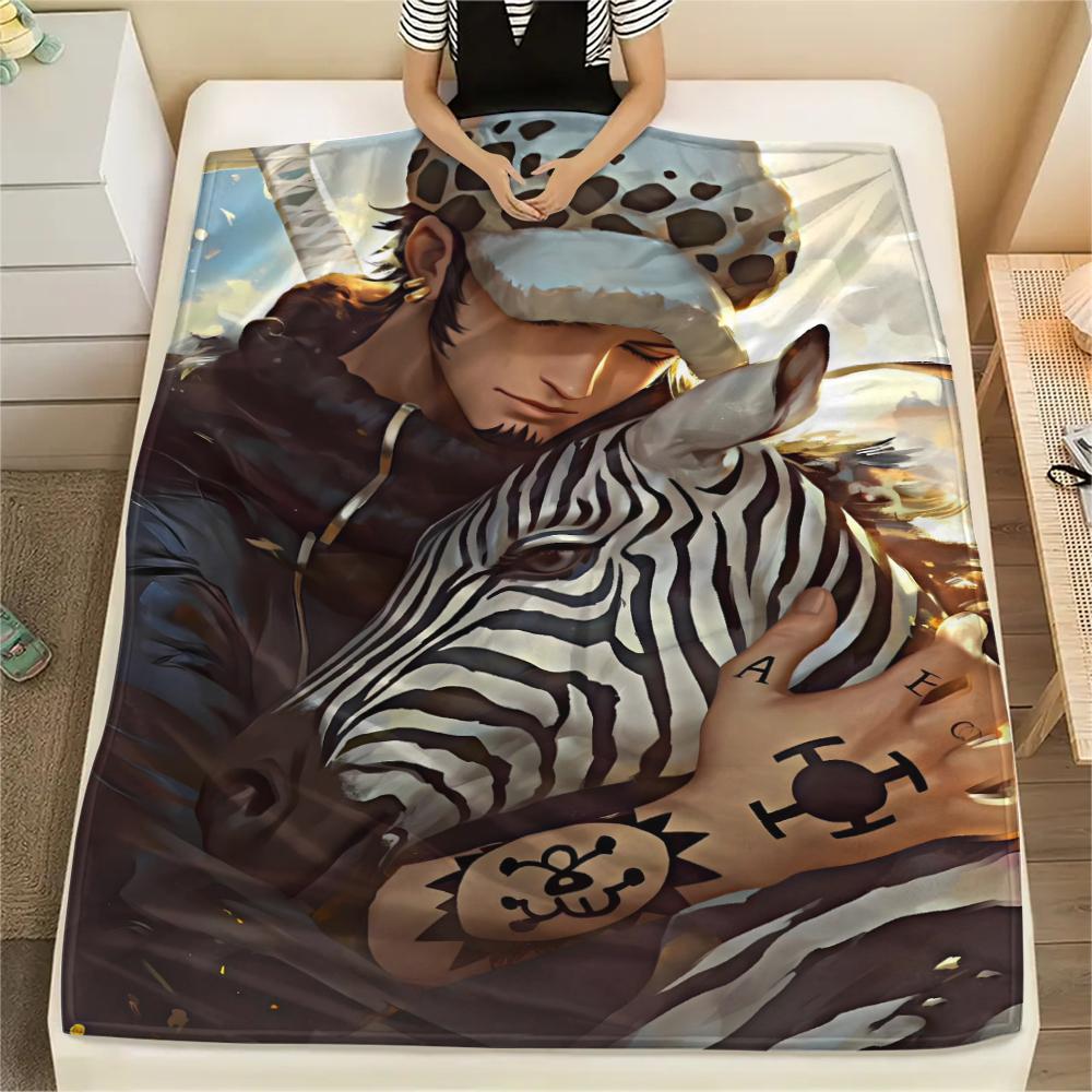 

1 шт. Фланелева ковдра з мультяшним принтом, Висока якість, Зручна для всіх сезонів, Декор для дому, Тепло та затишок, Ідеальний подарунок на Різдво, День народження 80cm x 120cm