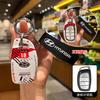 Car Remote Key Case Cover For Hyundai Creta Ix35 Ix45 I10 I30 I40 Tucson Santa Fe Rena Sonata Elantra 4Buttons Auto Accessories E5