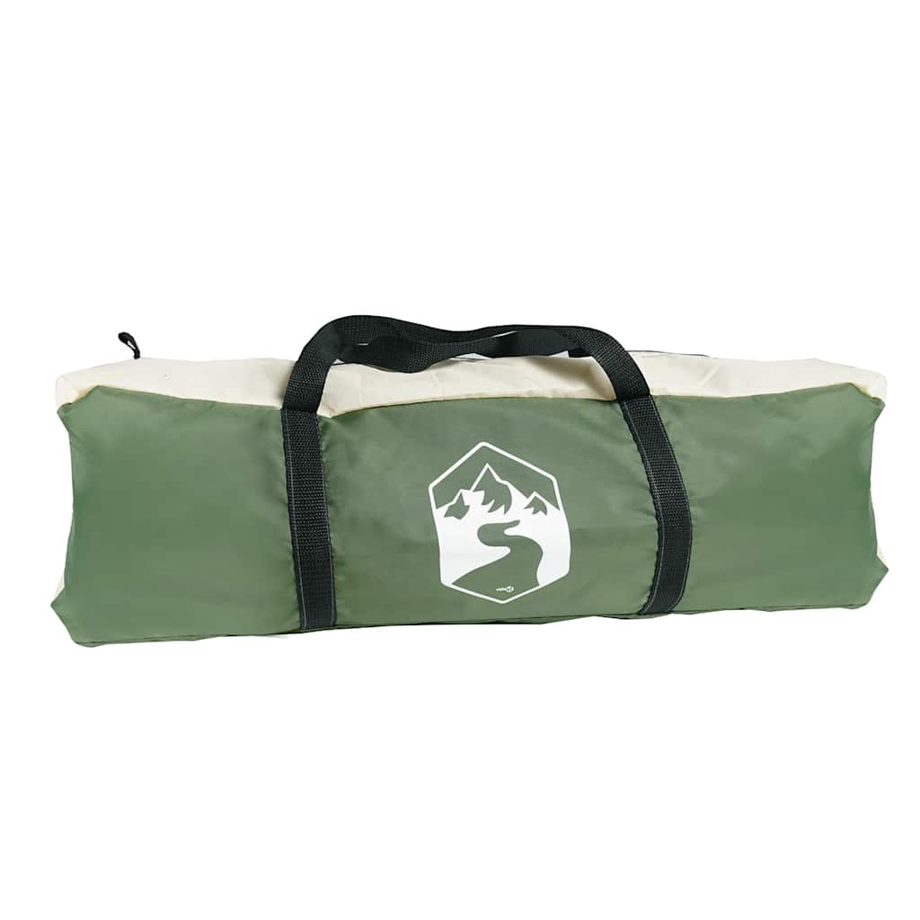 Dome Family Tent for 11 Persons Green Waterproof