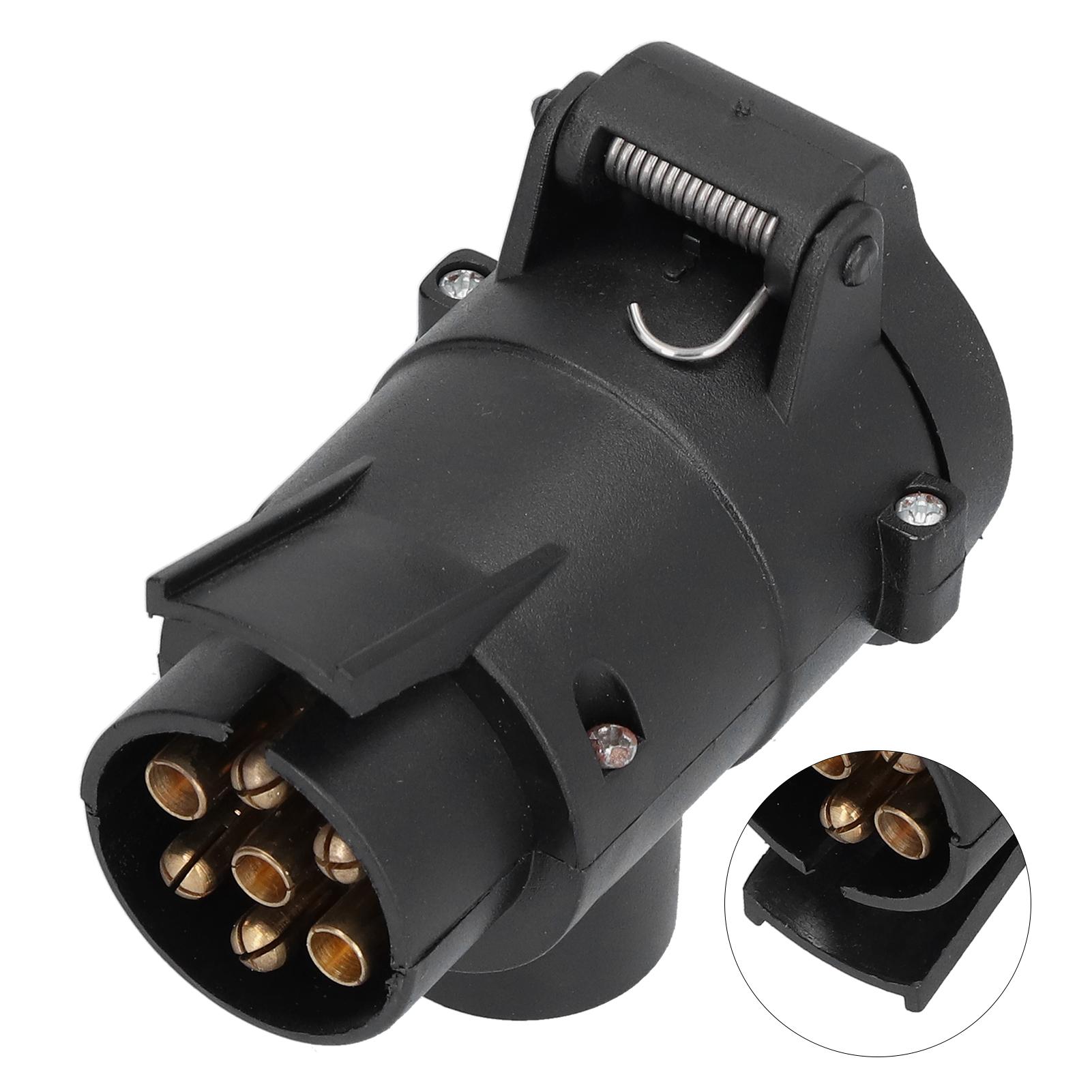 

ЕС 12 В адаптер для прицепа водонепроницаемый 7-13-контактный разъем для интерфейса грузовика RV шнур питания разъем