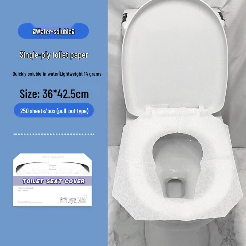 DIANA Flushable Disposable Toilet Seat Covers (250 Sheets)