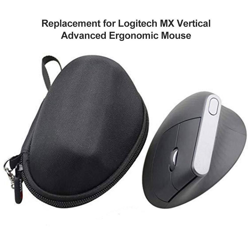Cordless Mouse Bag Hard Bag Replacement for Logitech MX Vertical Advanced Ergonomic Mouse Protective Travel Storage Bag