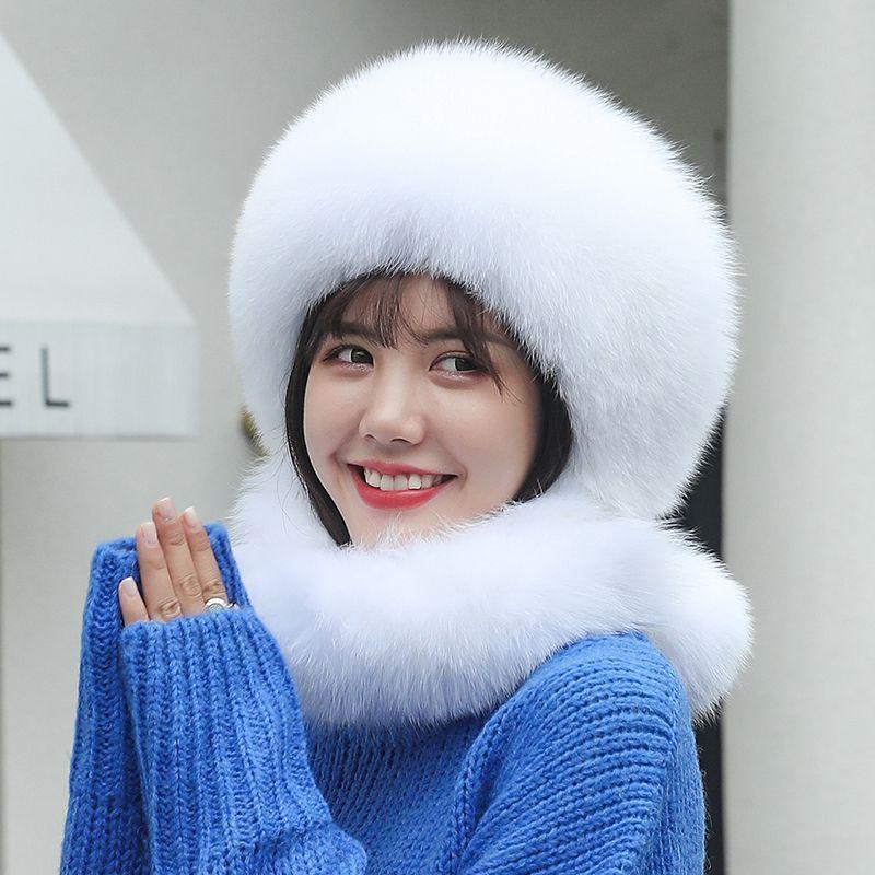 Women’s Hat High-end Hat with Ear Protection for Winter