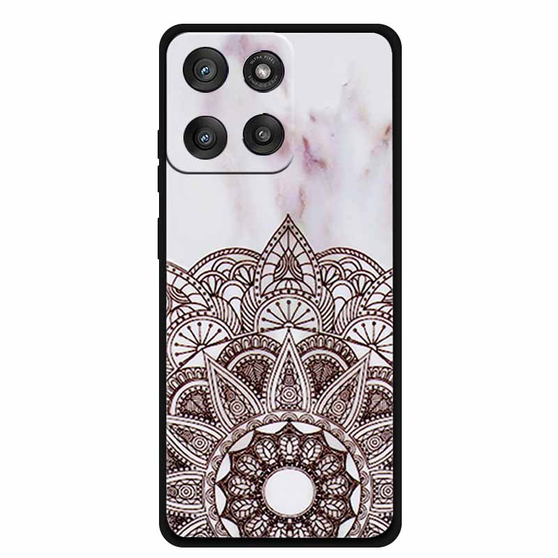 For Motorola Edge 60 Stylus Case Marble Painted Silicone Back Cover Case for Edge 60 Stylus Case Back Coque Edge 60 Stylus Cases