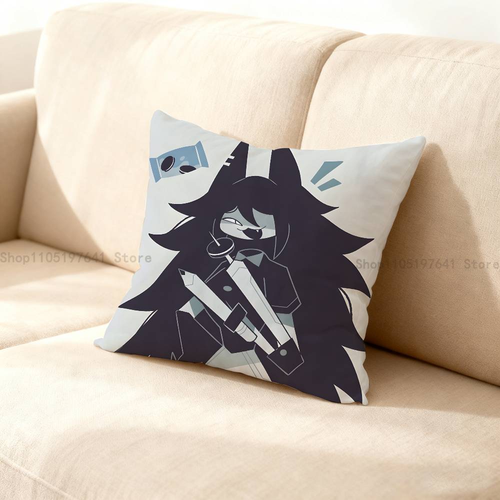 F-Fundamental Paper E-Education Anime Celebrity Merchandise All-Match Printed Pillow Case Sofa Office Room Decoration Protector