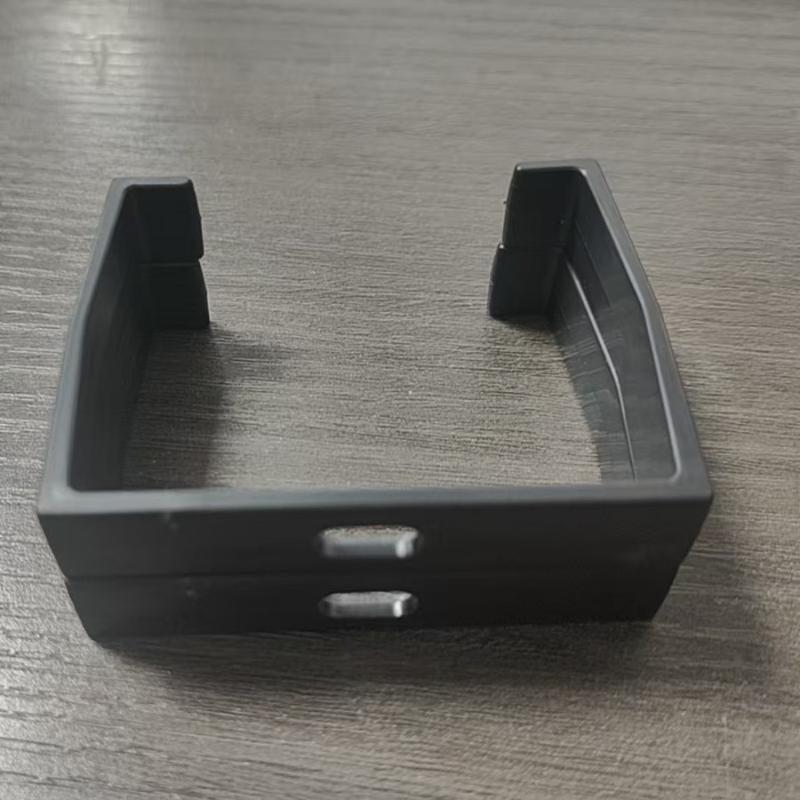 2Pcs White Black 3D Printed Outlet Fixer Wall Mounted Power Strip Holder for Home Garage Cable Organization