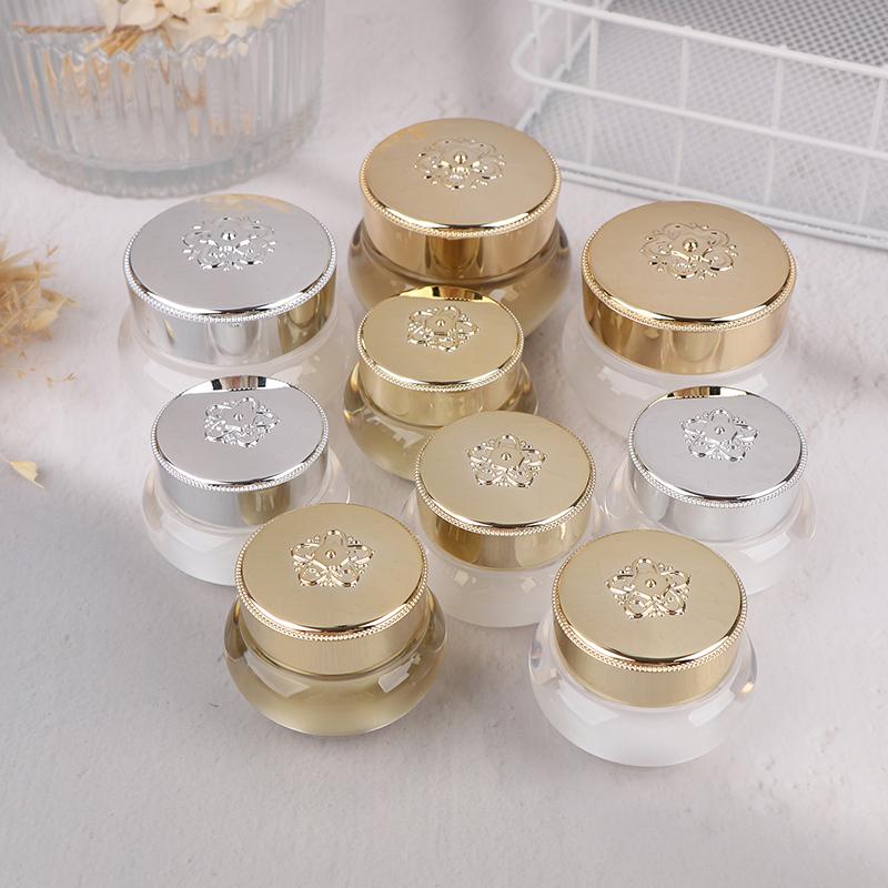 5/10/20G Empty Cream Jars Refillable Bottles Travel Cream Jars Makeup Containers Light Luxury Skincare Tools