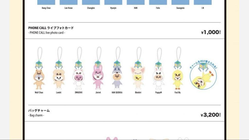[USED] StrayKids TOY WORLD Bag Charm Puppym