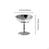 Ice Cream Cup Dessert Dish Bowl Multipurpose Dia 4.4 Inch Exquisite Fruit Tray