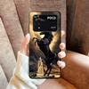 Black Horse Galloping Soft Phone Case for Xiaomi Poco X5 X6 X7 X8 Pro Max X3 F7 F8 Ultra M8 M7 M6 M5 Redmi 15 15C 14C 13C 12C X4