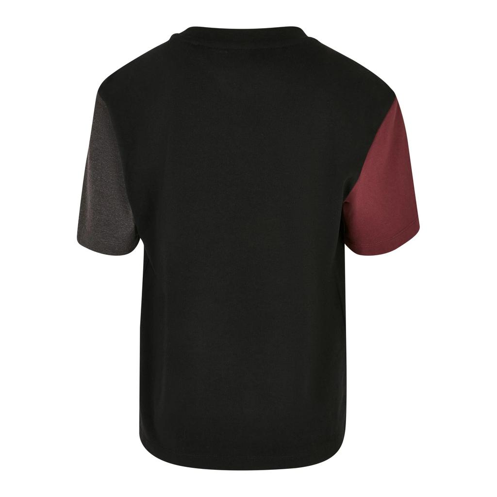Urban Classics Boys Colour Block Organic Cotton Oversized T-Shirt