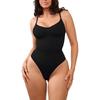 Große Größe Nahtloser Rückenfreier Po-Hebender Bauchkontrollierender Formender Bodysuit Formwäsche