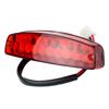 1pcs 3 Wire 12V Brake Stop Light License Taillight For ATV Off-road Motorcycle Running Tail Light Universal Red LED Brake Lights