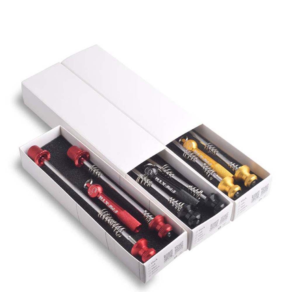 Aluminum Zinc Zinc Alloy Locking Security Wheel Accessories Bicycle Skewers Hub Quick Release Bike Skewers