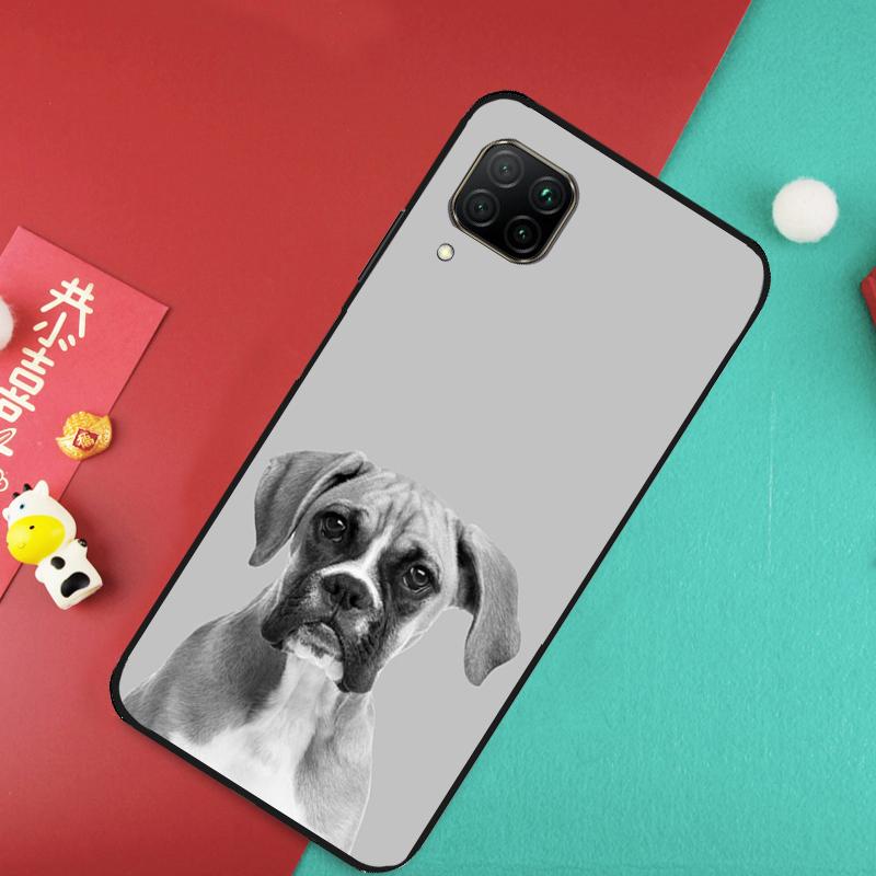 Cute Boxer Dog Puppy For Huawei Nova 9 10 SE 11 Pro 7i 8i 11i 12i Y73 Y72 Y61 Y91 Y90 Y70 Y60 P30 P40 Lite Case