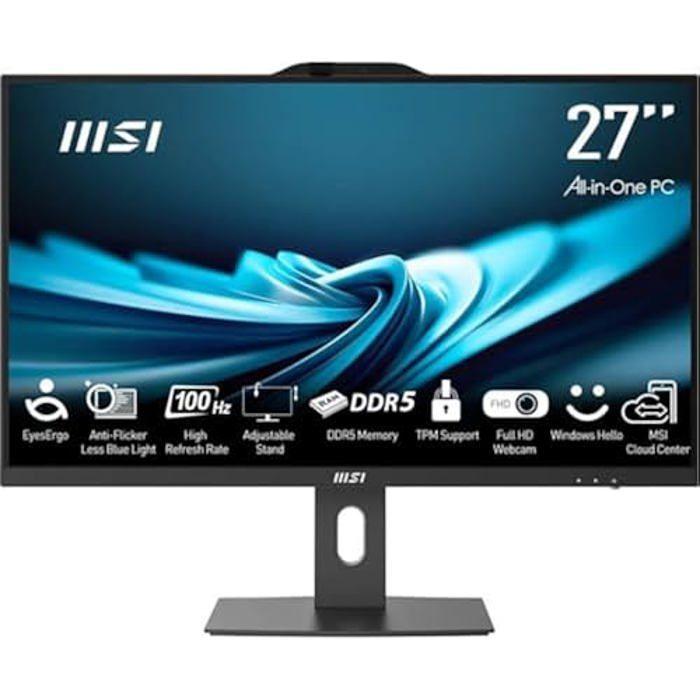 Ordinateur tout-en-un - MSI - AP272P 14M-484ES - 27" - Intel Core i5-14400 - 16 Go RAM - 512 Go SSD