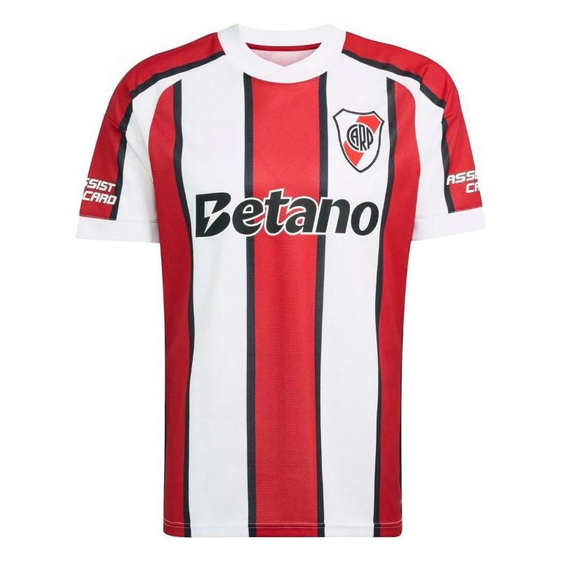 2026 New River Plate 3D Printed Football Jersey Men Summer Sports Oversize T-shirt Breathable Quick Drying Streetwear Clothing