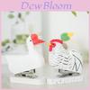 Wooden Craft Duck Paperclip Holder With Creative Decor For Home Office And Gift