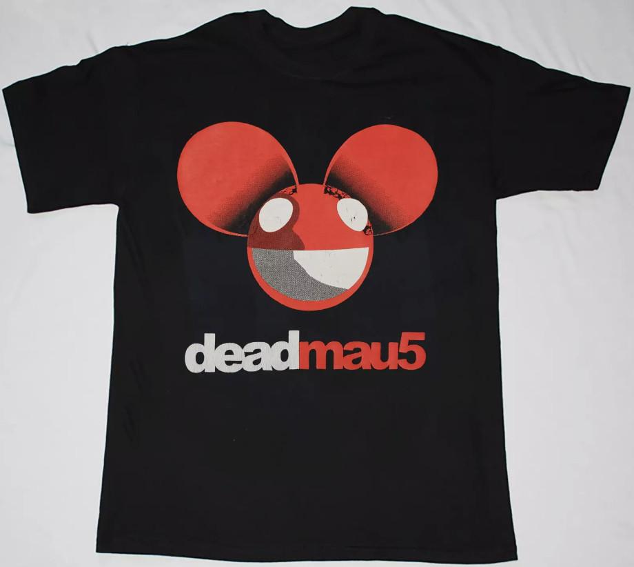 

Deadmau5 Short Sleeve Cotton Hip Hop Black All Size T-Shirt 3XL