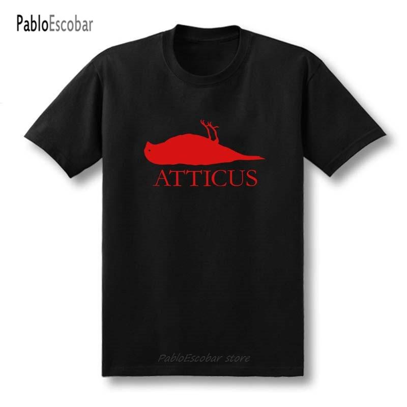 Neues Atticus Marke Totvogel Logo T-Shirt Unisex Alternative Lässig Kurzarm T-Shirt Oberteil Tops Camisetas Masculinas
