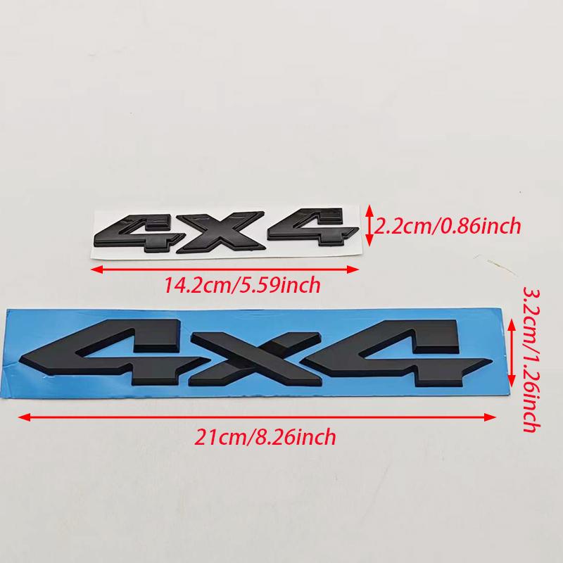 3D ABS Car Styling Rear Trunk 4X4 Emblem Logo Sticker For JEEP Grand Cherokee Wrangler Wagoneer Compass Renegade Accessories