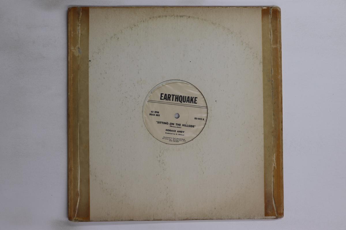 

12inch Record HORACE ANDY - Sitting On The Hillside / Sea Of Lo EQ1003 EARTHQUAKE US Reggae, Ska & Dub Used