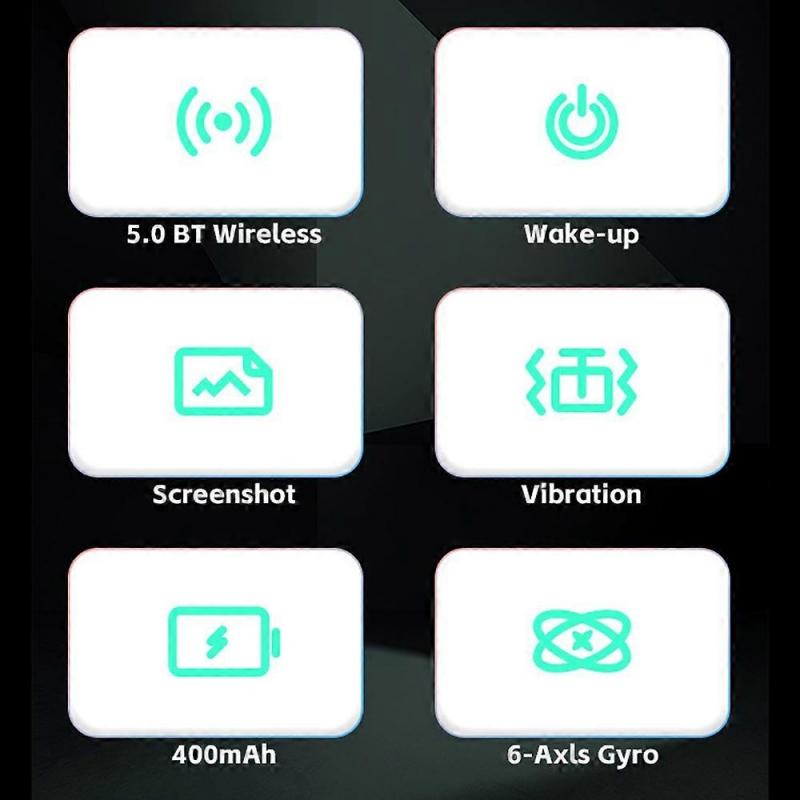 DATA FROG For Nintendo Switch 6-axis Gyro Vibration Joy-Con Controller Bluetooth-compatible Gamepad
